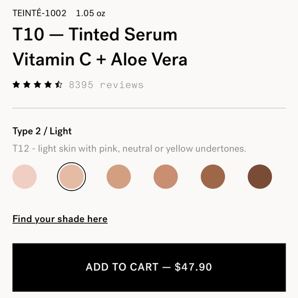 🇫🇷 Typology Tinted Serum Type 2 Light - Picture 2 of 3